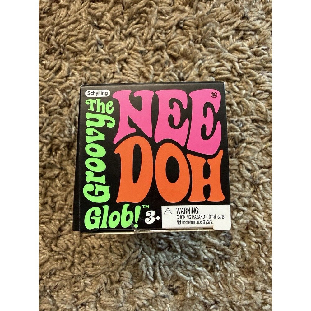 Schylling - NeeDoh The Groovy Glob 🔥Classic🔥 Squishy Stress Toy: Ready To Ship